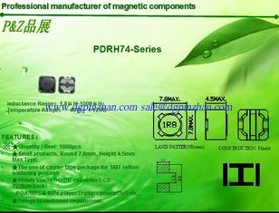Китай Серии ПДРХ74 придают квадратную форму индукторам силы вещества активной зоны высококачественным конкурсным защищаемым СМД никеля поставщик