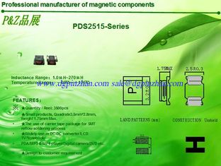 Китай PDS2515 Серия 1.0uH ~ 270uH Квадратные неэкранированные SMD силовые индукторы поставщик