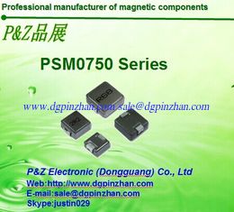 Китай PSM0750 Series 0.36~47uH Iron alloy Molding SMD High Current Inductors Chokes Square Size поставщик