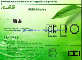 Китай PDR63 Series 10μH~68μH High quality competitive shielded SMD Shield Power Inductors поставщик