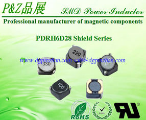 Китай PDRH6D28 Series 3.0uH~680uH SMD Shield Power  Inductors Round Size поставщик